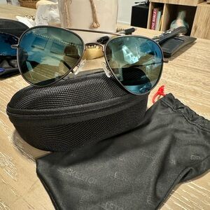 Skeleton Polarized Aviator Sunglasses